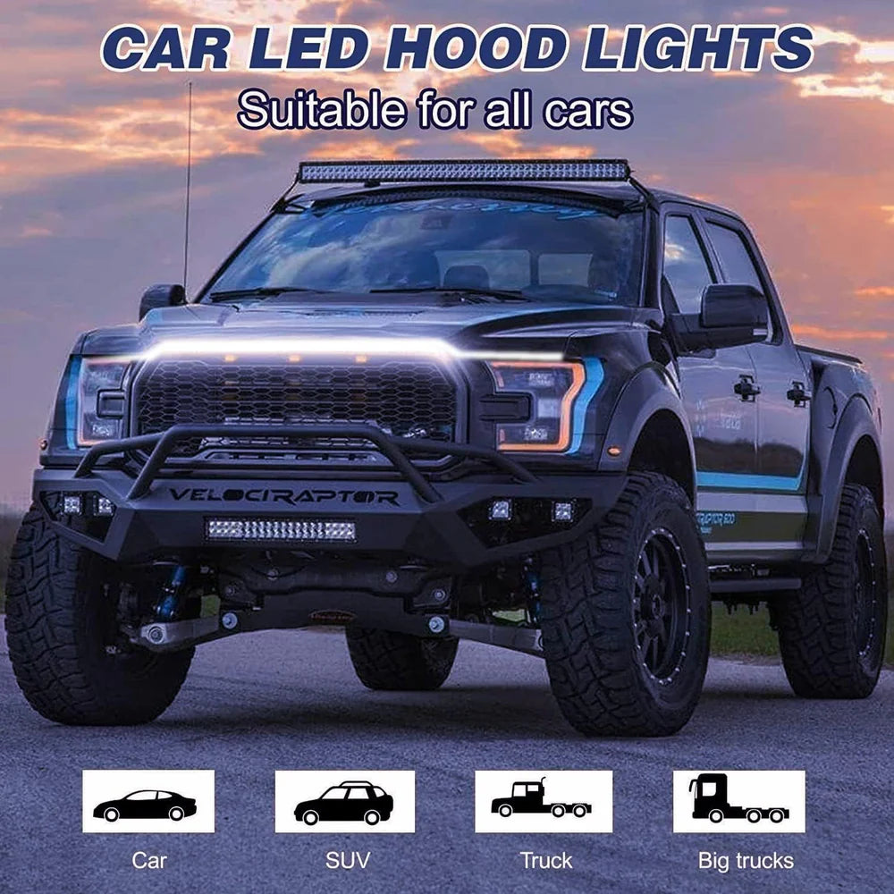 GlowBeam Car Hood Light
