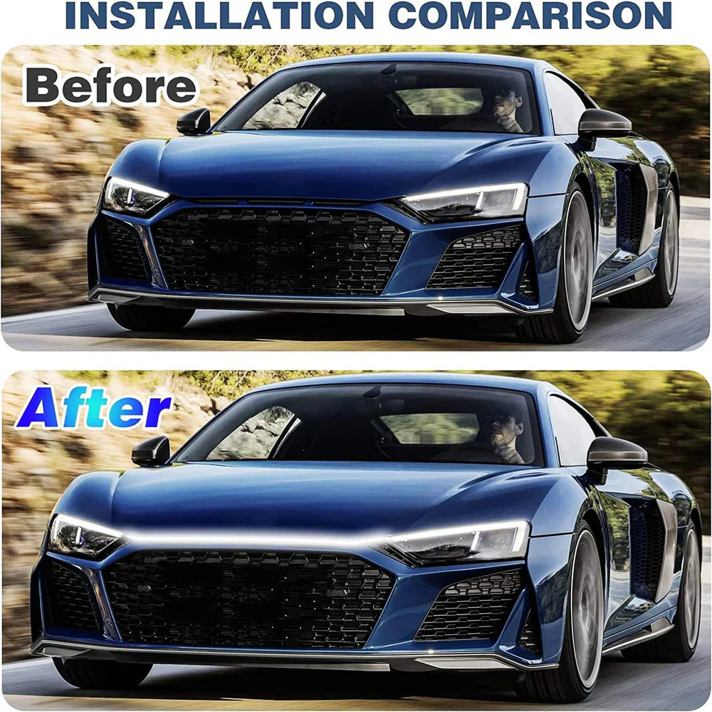 GlowBeam Car Hood Light